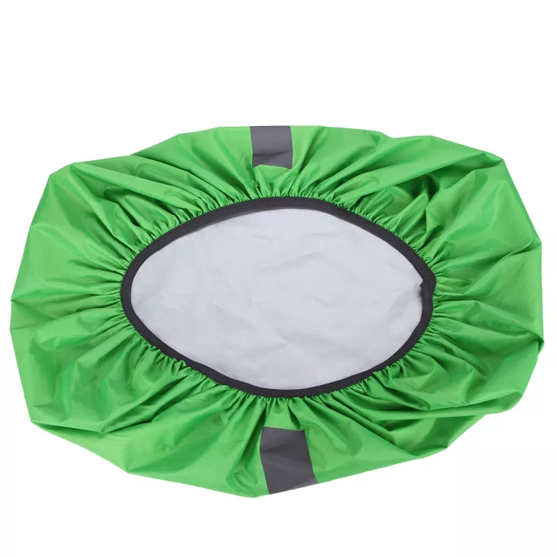 (20L) Reflektierende Rucksack Regenhülle Schulranzen Sicherheits Cape - Neon Grün