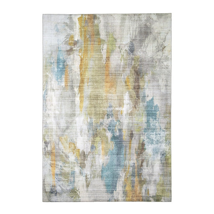 Modern vloerkleed - Strong Paint Multicolor | Stijlvol