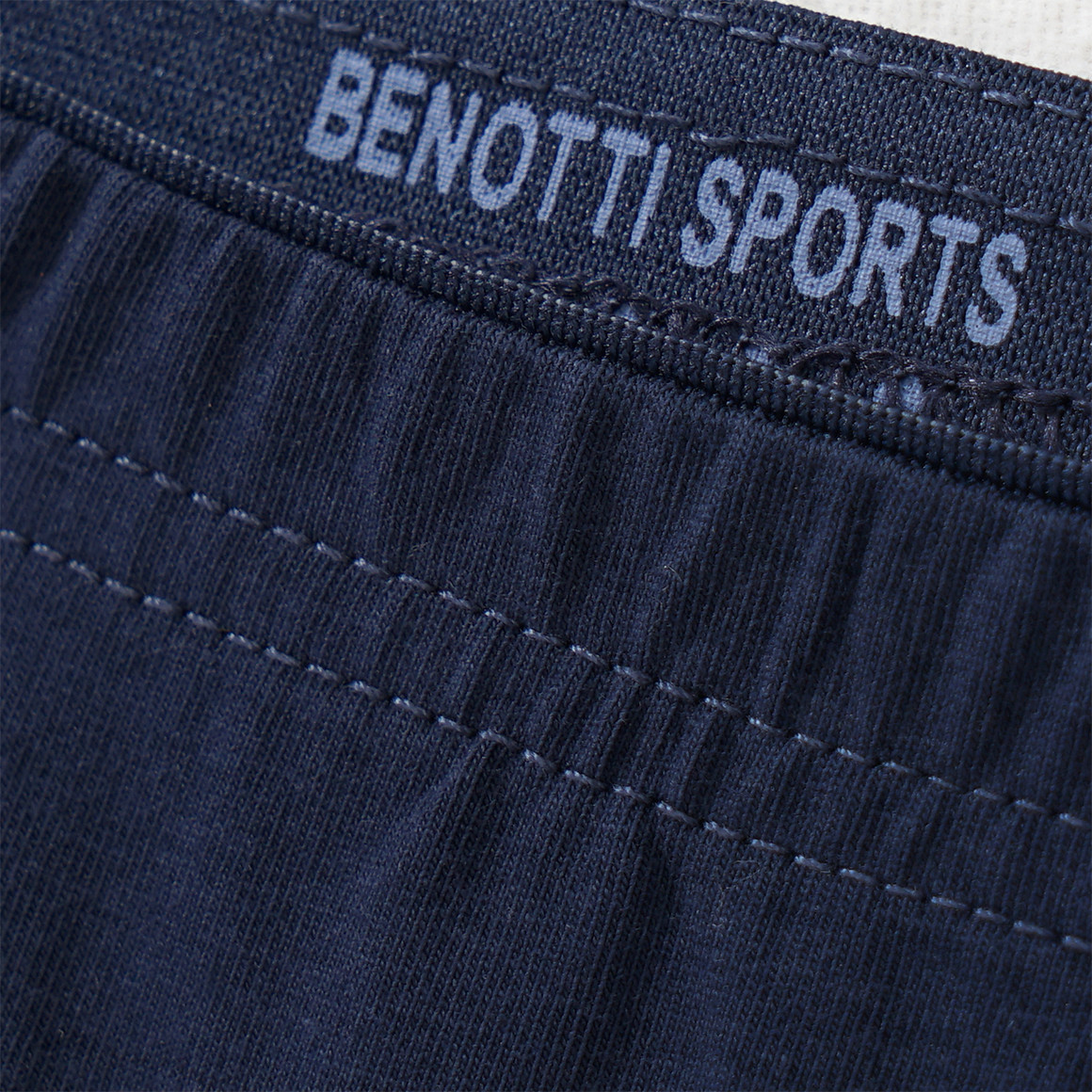 Gina Benotti 3 Damen Slips in verschiedenen Farben weiss / dunkelblau / hellblau
