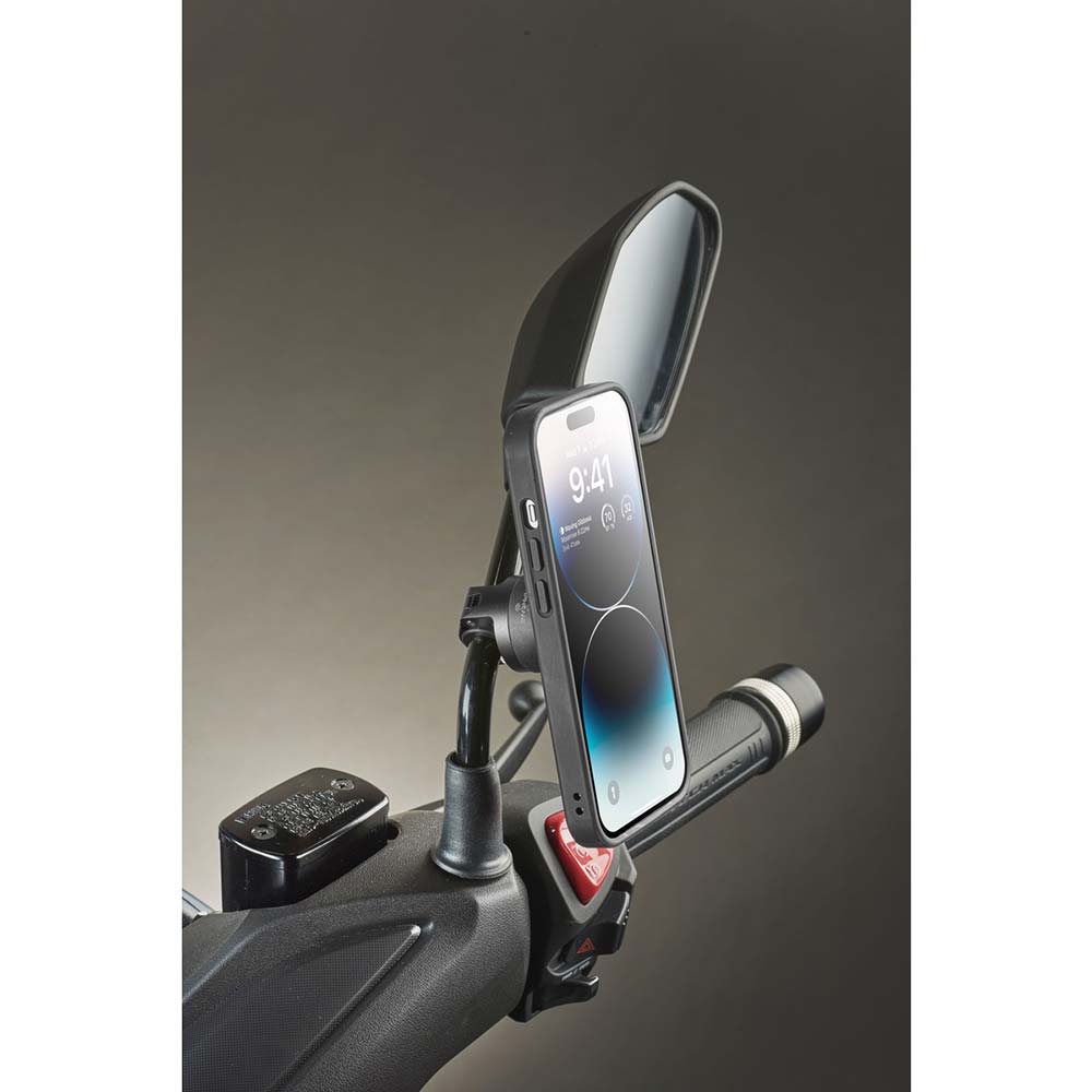 Interphone - Support Quiklox pour rétroviseur Small Bar