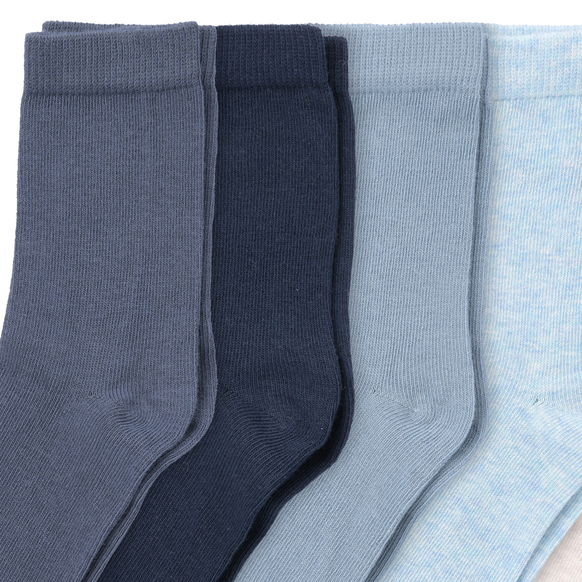 Topolino 5 Paar Jungen Socken im Set dunkelblau / blau / creme