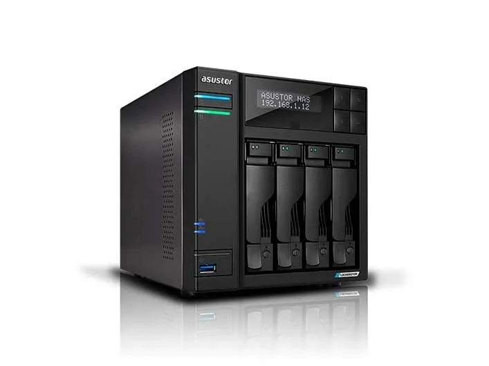 ASUSTOR Lockerstor 6 Gen2 AS6706T - NAS-server - 6 bays - SATA 6Gb/s - RAID RAID 0, 1, 5, 6, 10, JBOD - RAM 8 GB - 2.5 Gigabit Ethernet - iSCSI support