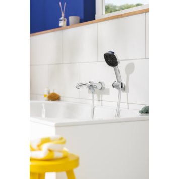 Grohe douchekop Quickfix Vitalio Comfort handdouche waterbesparend 3 standen ø 10 cm chroom
