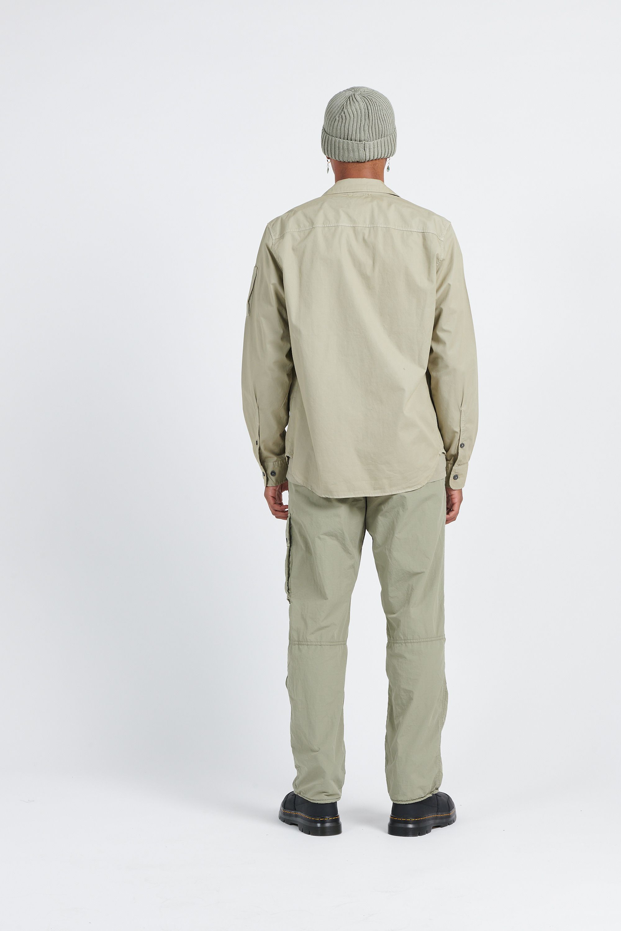 C.P. COMPANY Cargo FLATT NYLON LOOSE CARGO PANTS Vert