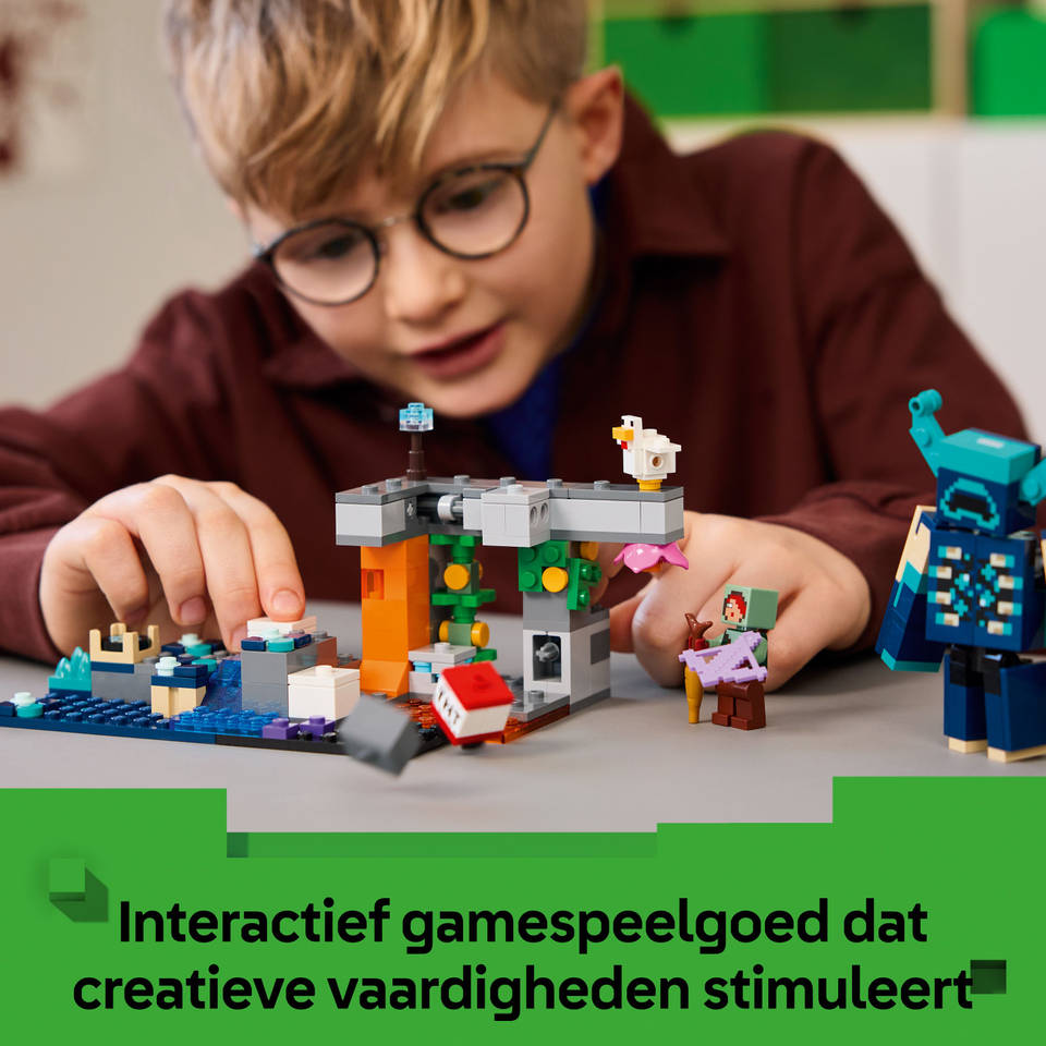 LEGO Minecraft de ontmoeting met de Opzichter 21274
