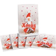 Pochette cadeau de Noël 'X-mas', (L)100 x (H)160 mm