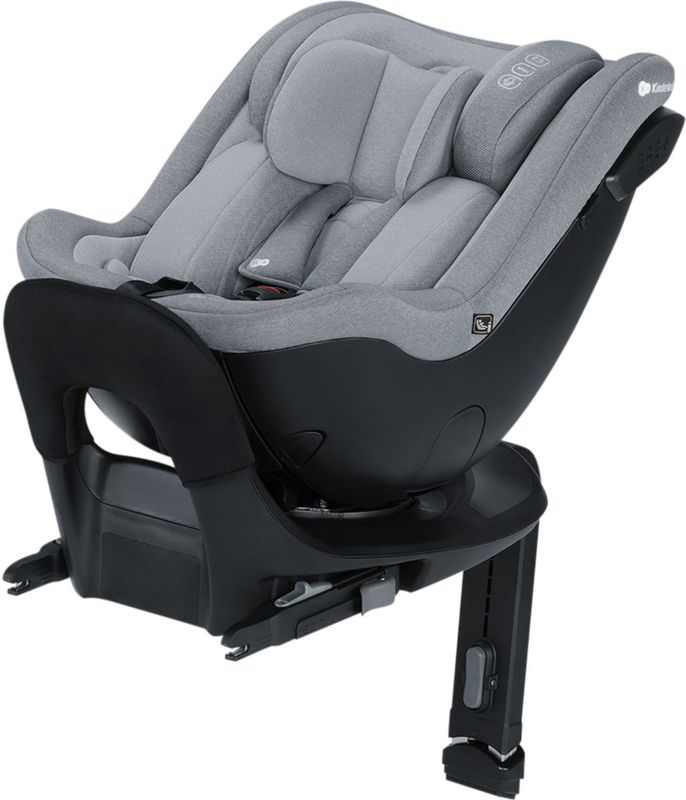 Kinderkraft I-GUARD Autostoel – 40-105 cm – i-Size – Met Isofix – 360° Draaibaar – Grijs