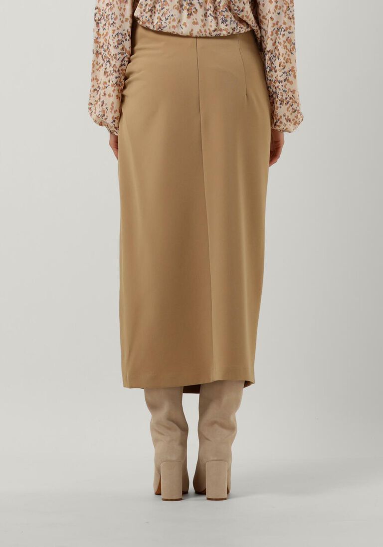 SECOND FEMALE bruine second female midirok fique skirt
