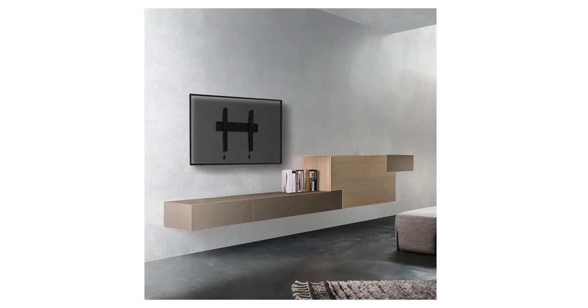 NeomountsSelect WL30S-850BL14 vlakke wandsteun bevestiging  (Zwart)