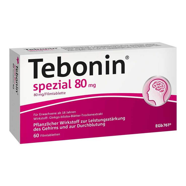 Tebonin® spezial 80 mg Filmtabletten, 60 St