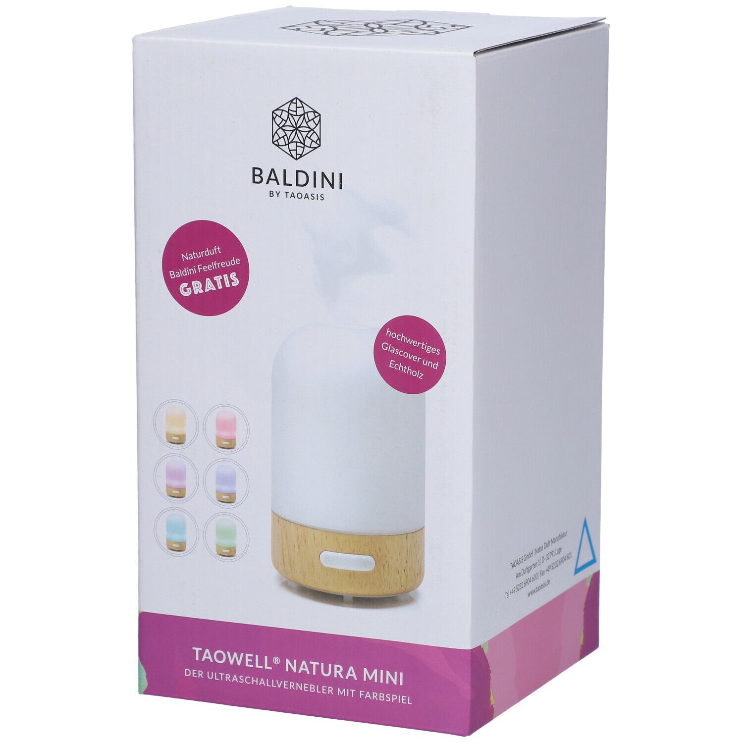 TAOASIS ® TAOWELL Natura Mini mit 5 ml Öl