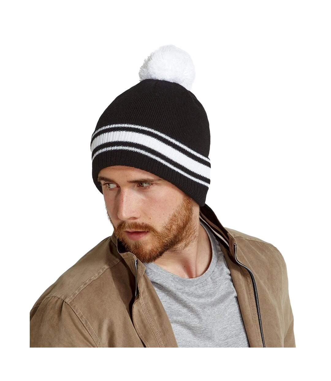 Beechfield - Bonnet STADIUM - Homme (Noir) - UTRW6016