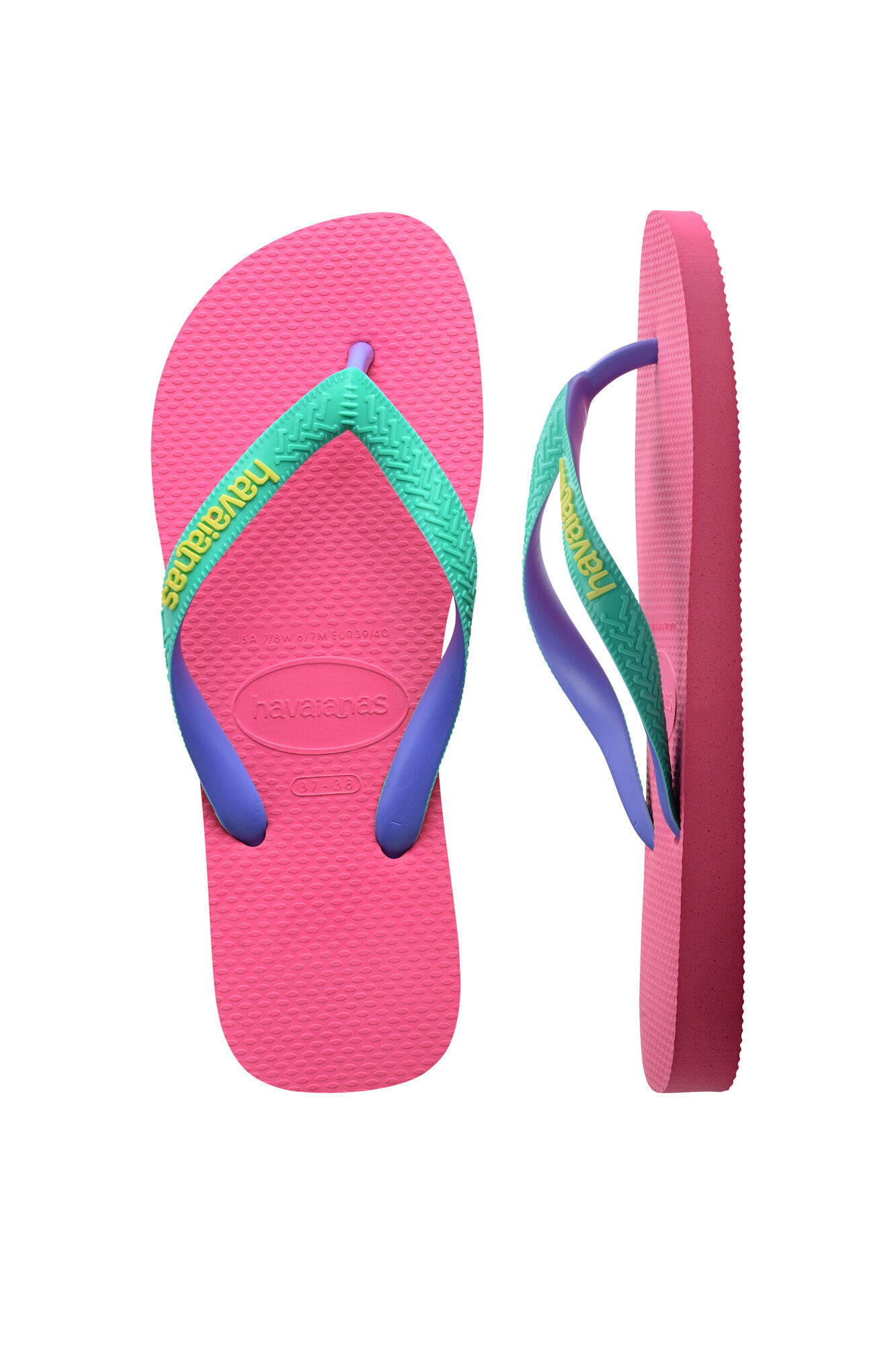 Chinelo Hav. Top Mix - rosa