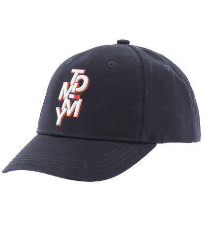 Tommy Hilfiger Kappe - Tommy Logo Cap - Navy