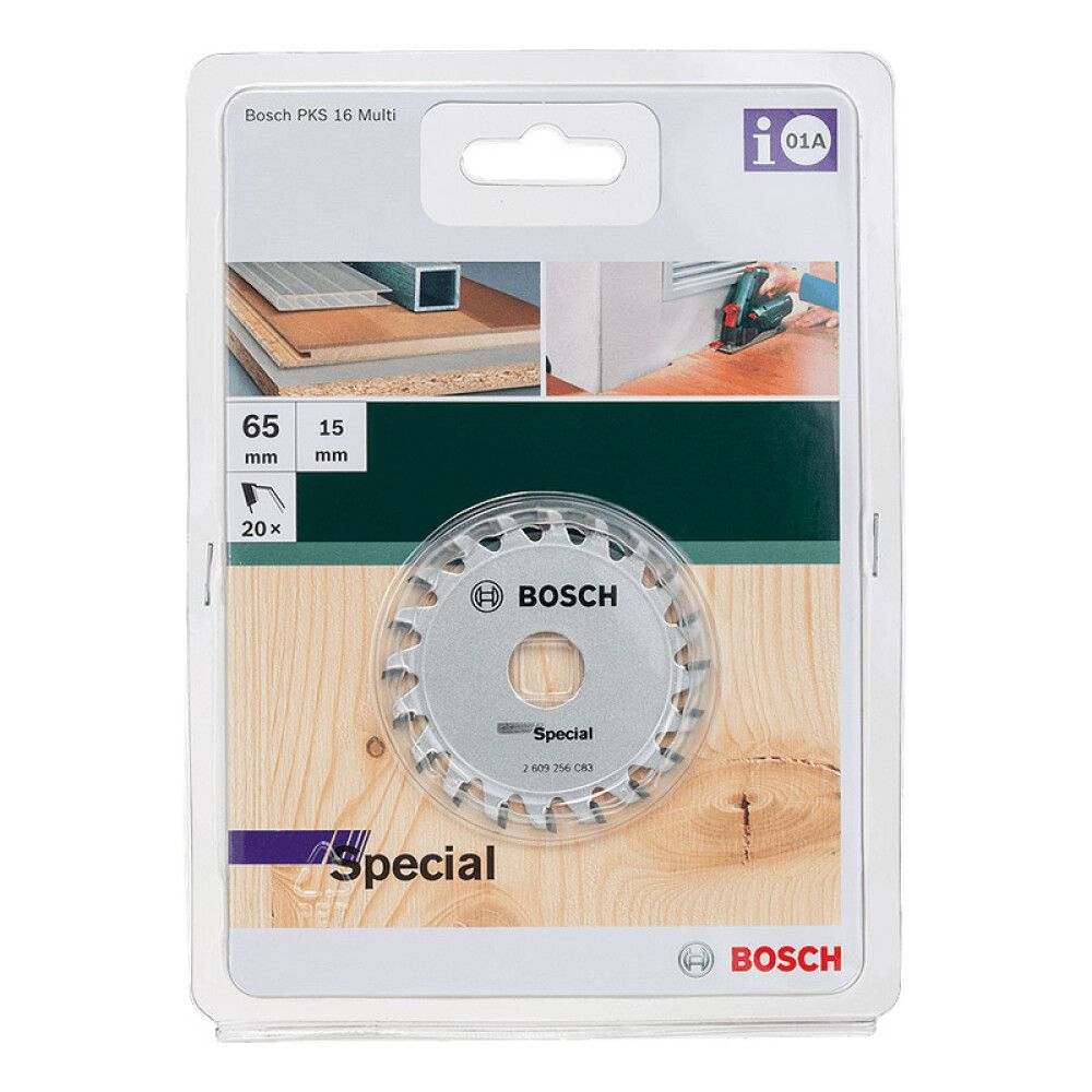 SIRKELSAGBLAD BOSCH SPECIAL 20T 65X15MM