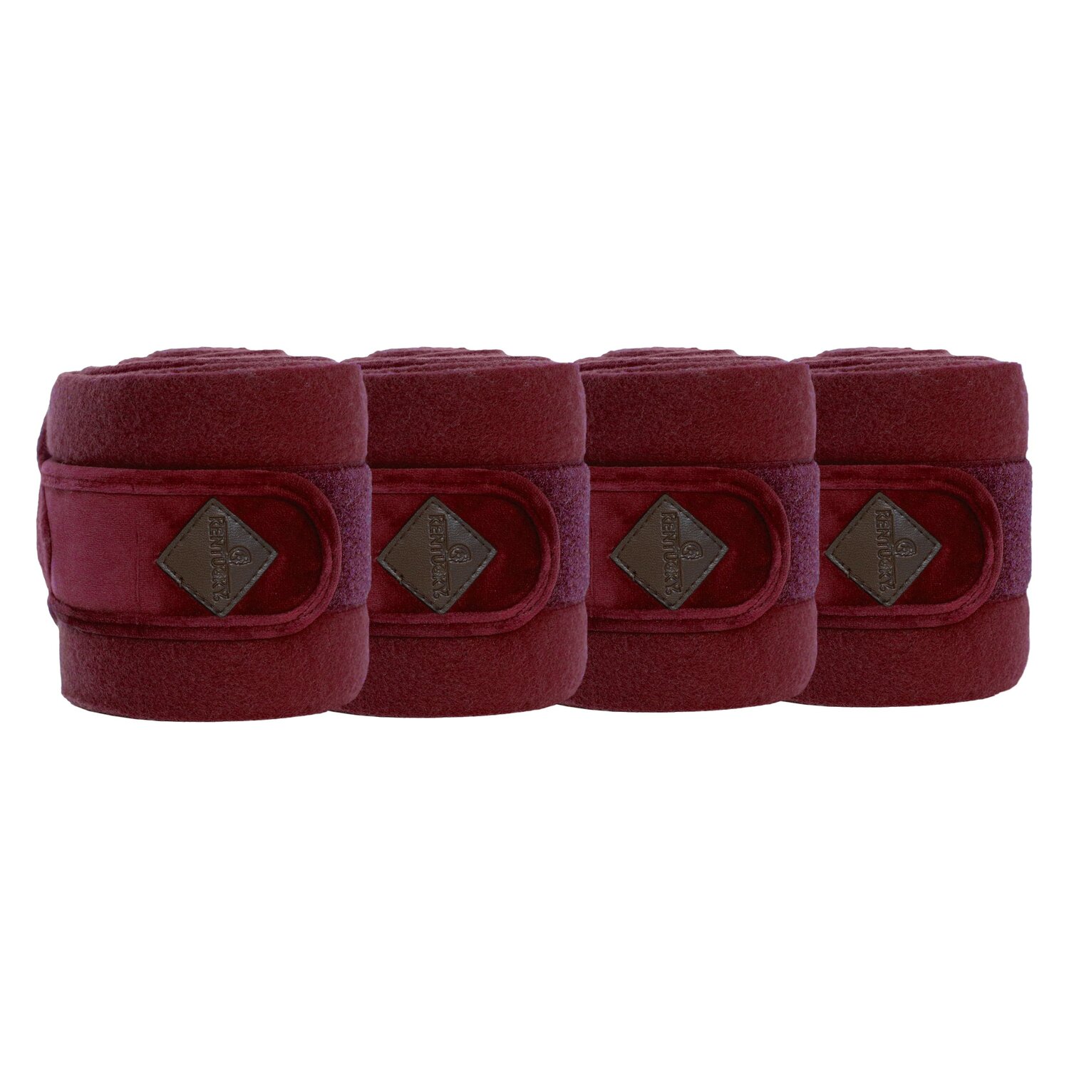 KENTUCKY Polar Fleecebandagen Velvet  - bordeaux