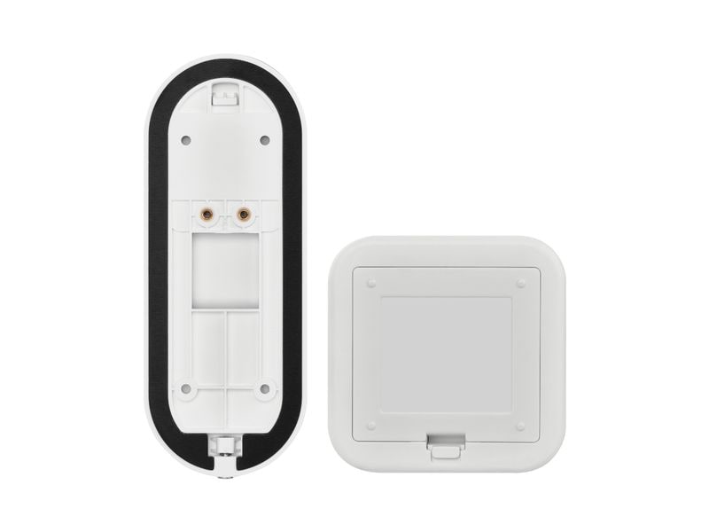omajin by Netatmo OMA-OVD-01-EU Kabellose Videotürklingel Vernetzte Türklingel mit Kamera, 2-Wege-Audio, Nachtsicht und 10 Monaten Akkulaufzeit