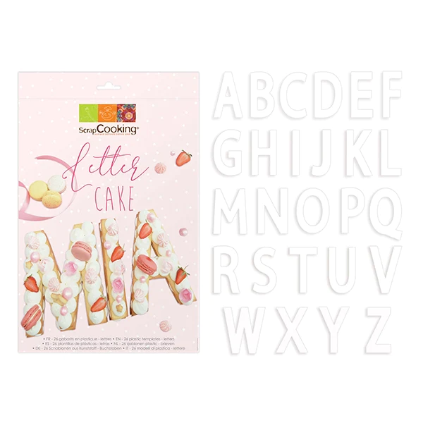 Kit Letter cake - 26 lettres Scrapcooking