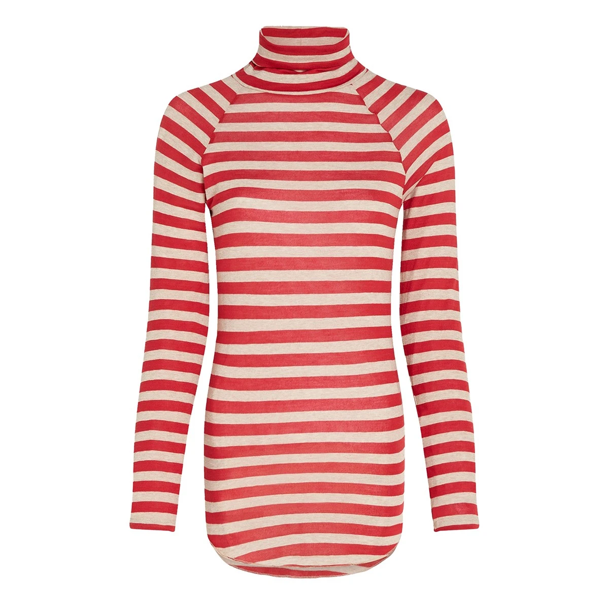 Dames Top 25021 top ls stripe structure