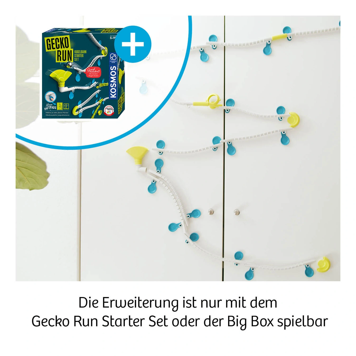 Kugelbahn-Erweiterung GECKO RUN - FLEX CORNER