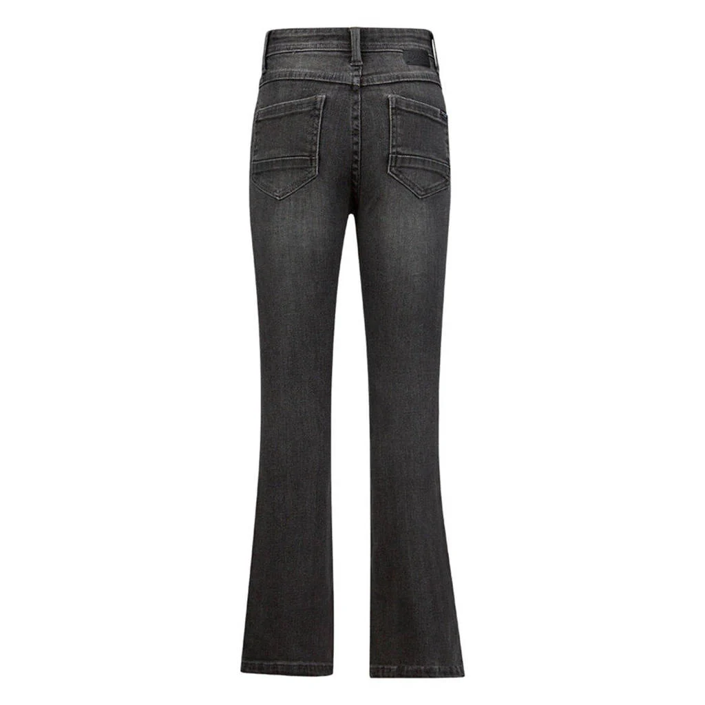 Retour Jeans high waist flared jeans MIDAR medium grey denim