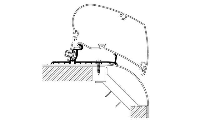 Thule Markisenadapter Autosleepers 2013