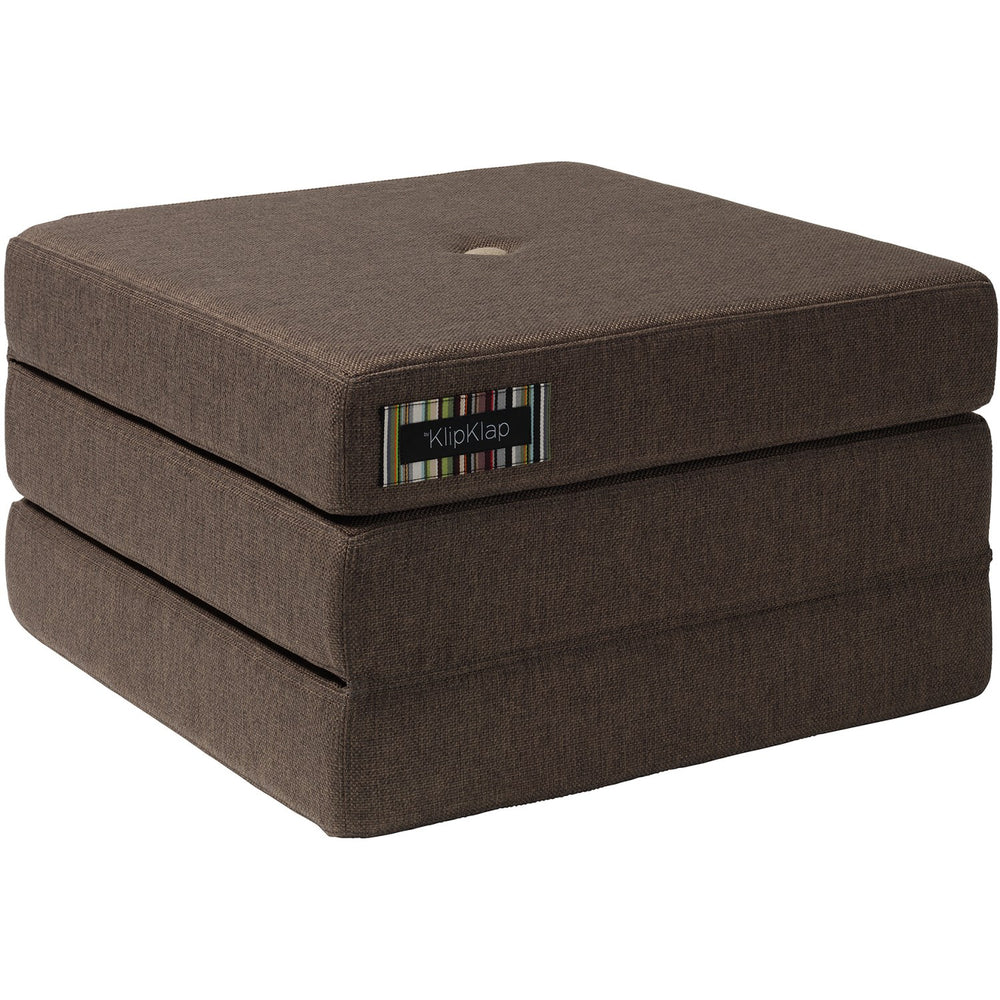 Køb by KlipKlap Foldemadras Beige With Sand KK 3 Fold Single Brown With Sand KK 3 Fold Single