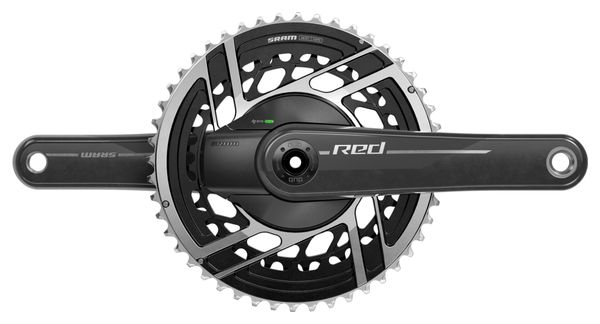 Pédalier Capteur de Puissance Sram Red AXS E1 50/37 Dents 12V Noir