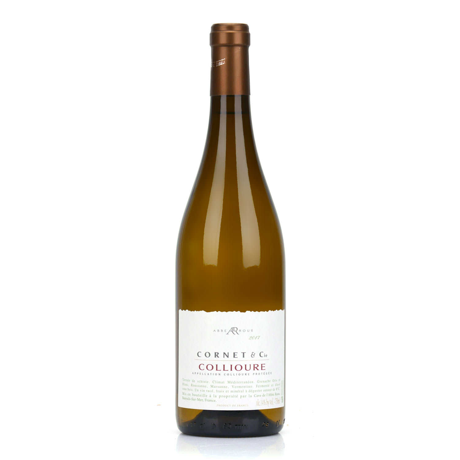 Collioure blanc AOP - Cornet & Cie