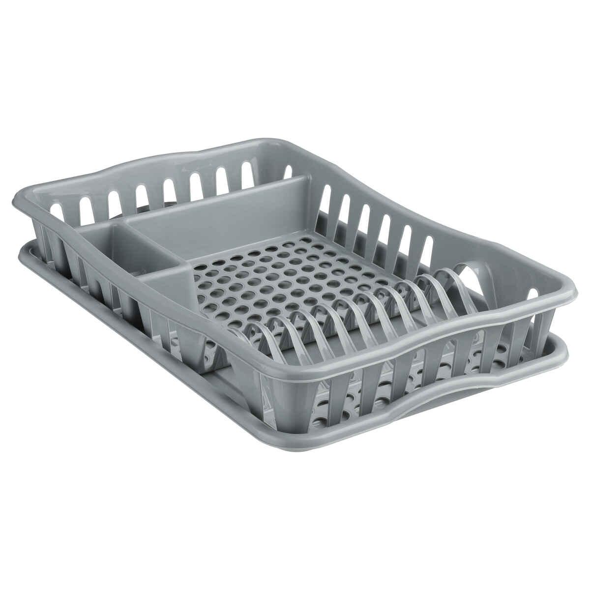 EGOUTTOIR PLASTIQUE PLAT GRIS