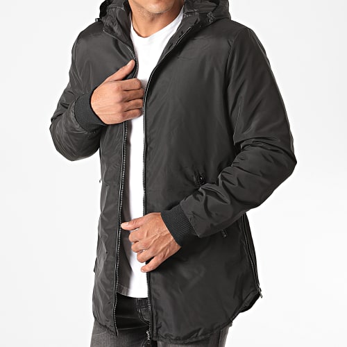Parka Capuche Noir