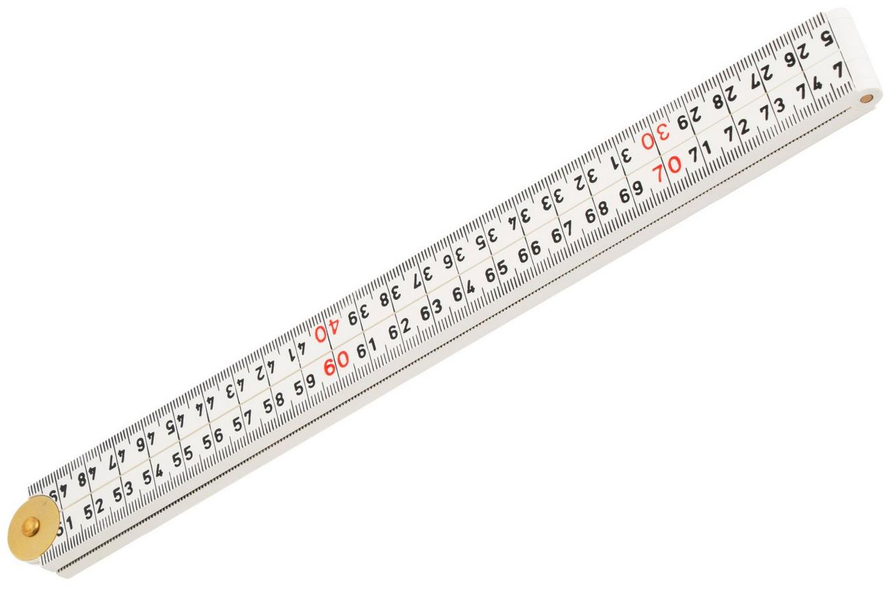Hultafors Folding rule G 59-1-4-12, 201004 metrisch, timmermansduimstok 1 m
