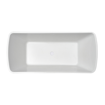 Marho Larx vrijstaand ligbad glanzend wit 170 x 78 cm