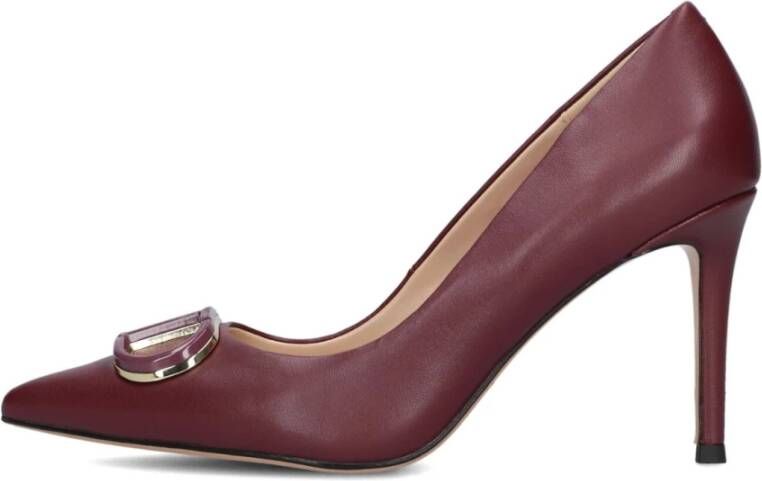 TWINSET MILANO Pumps Dames 252tcp032 Maat: 40 Materiaal: Leer Kleur: Rood