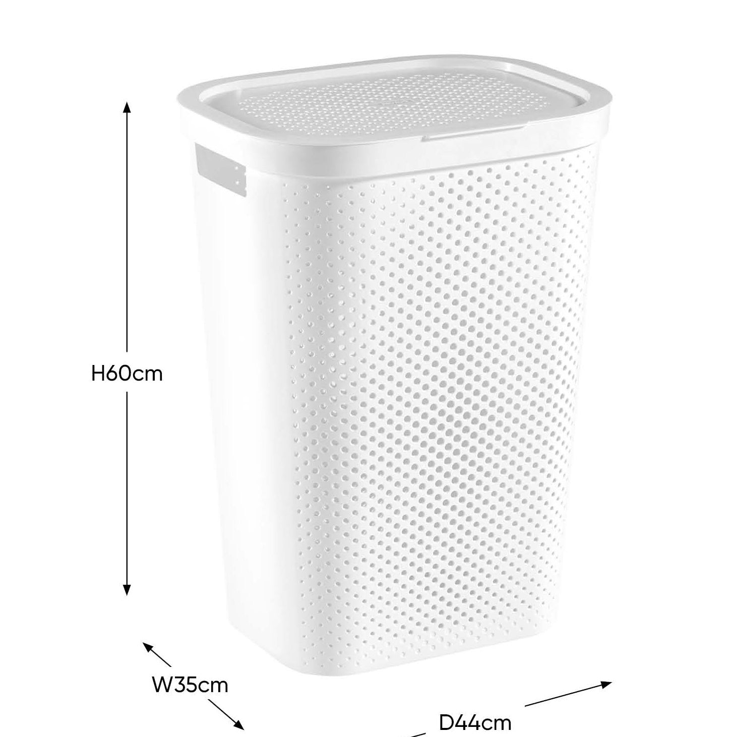 Curver Infinity Dots Wasbox 60 L