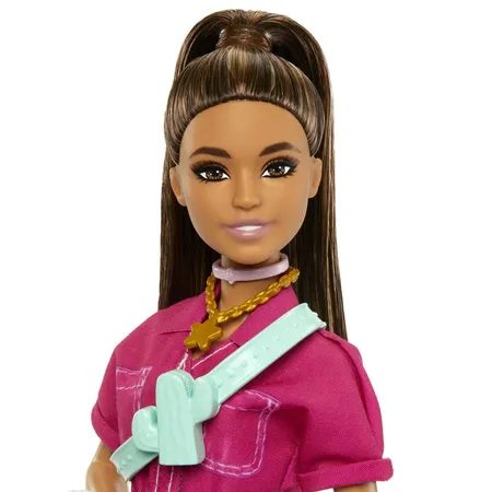 Barbie Day & Play Fashion Pinker Blaumann (bzw. Pinker Overall)