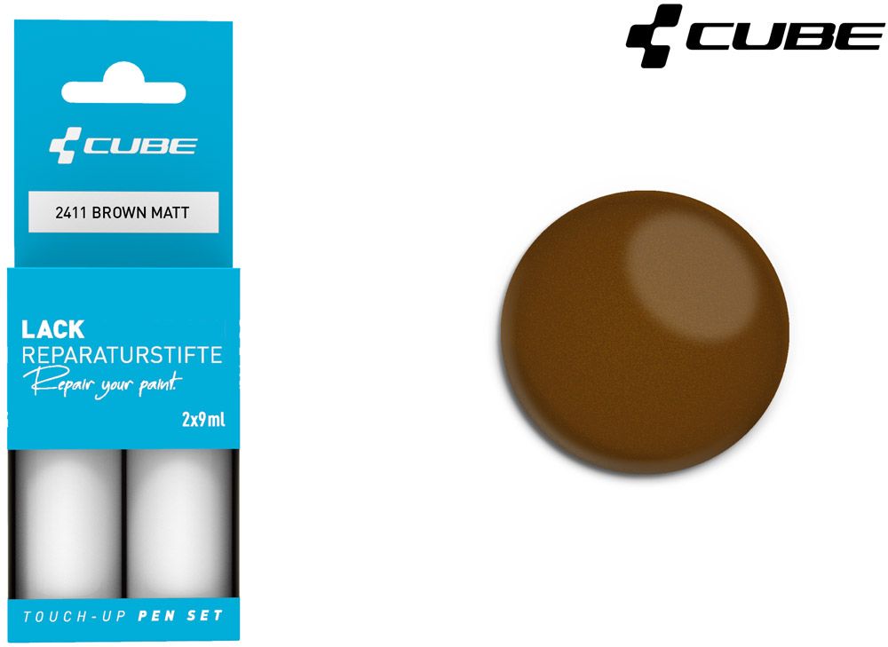 Cube Lackreparaturstift Set BROWN matt kaufen | Bike-Discount