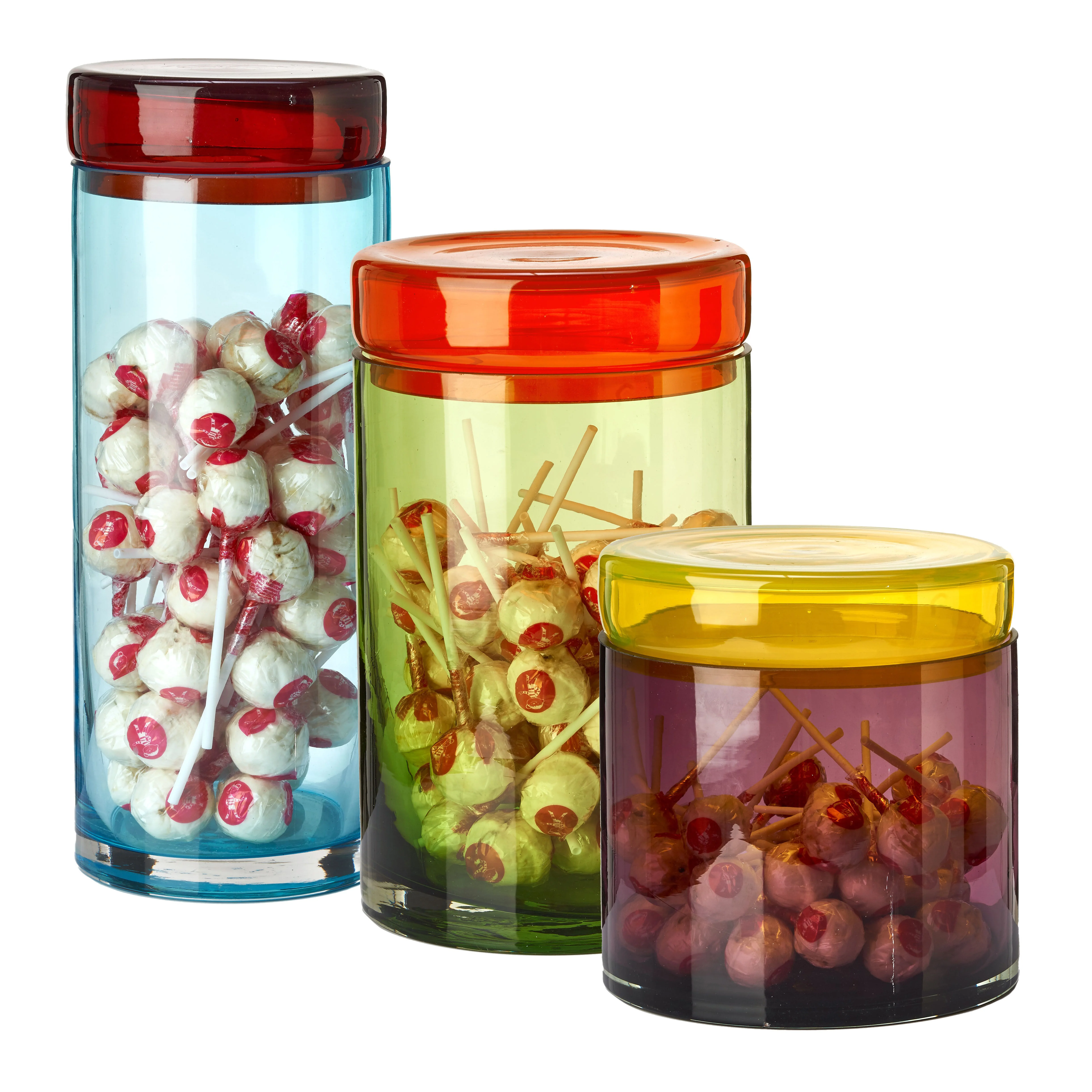 LARGE - Bocal verre | Multicolore