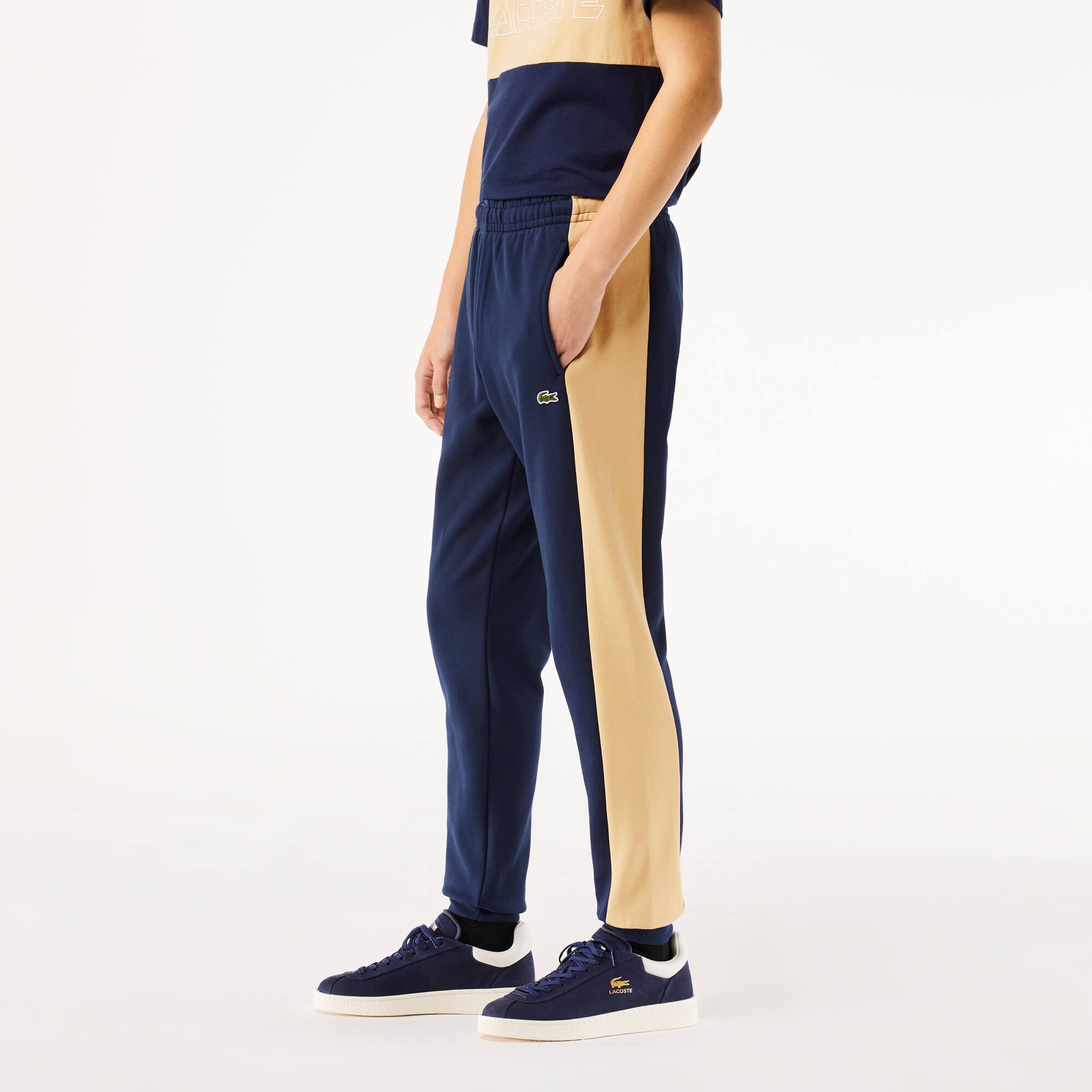 Colourblock Jogginghose Trainingshosen - Blau - Lacoste - Herren
