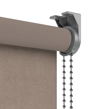 Decosol rolgordijn velvet verduisterend taupe (kleurnr. 5866) 150x190 cm (bxh)