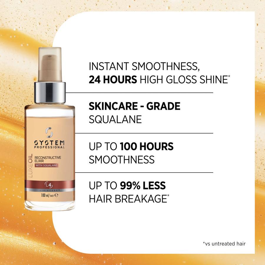 System Professional LuxeOil Keratin Reconstructive Elixir 100ml