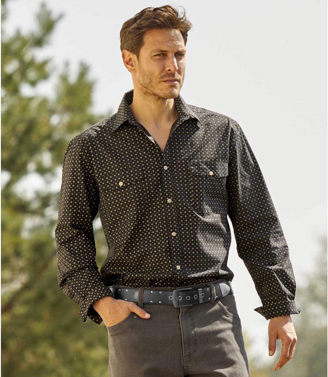 Chemise Imprimée Popeline