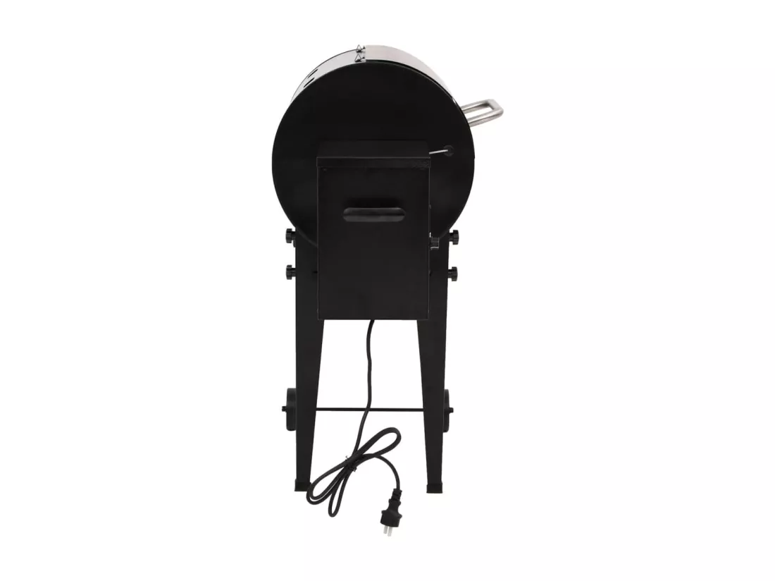 Gril à granulés noir 94 cm fer