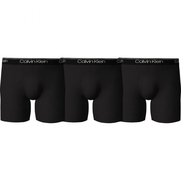 Calvin Klein Boxers 000nb2570a 3 Unidades Black XL