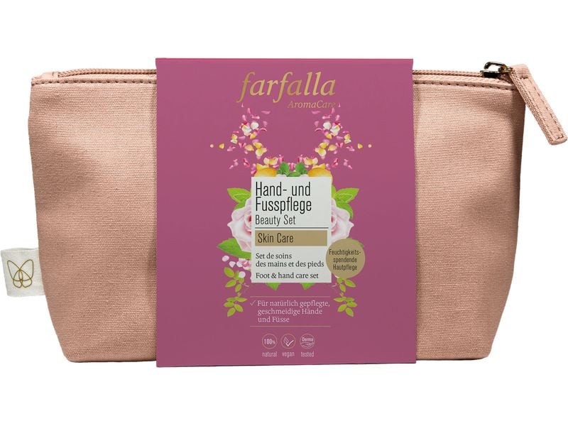Farfalla Geschenkset Hand- und Fusspflege Beauty 2-tlg Pflegeset sorgt für verwöhnende Wellness-Erlebnisse