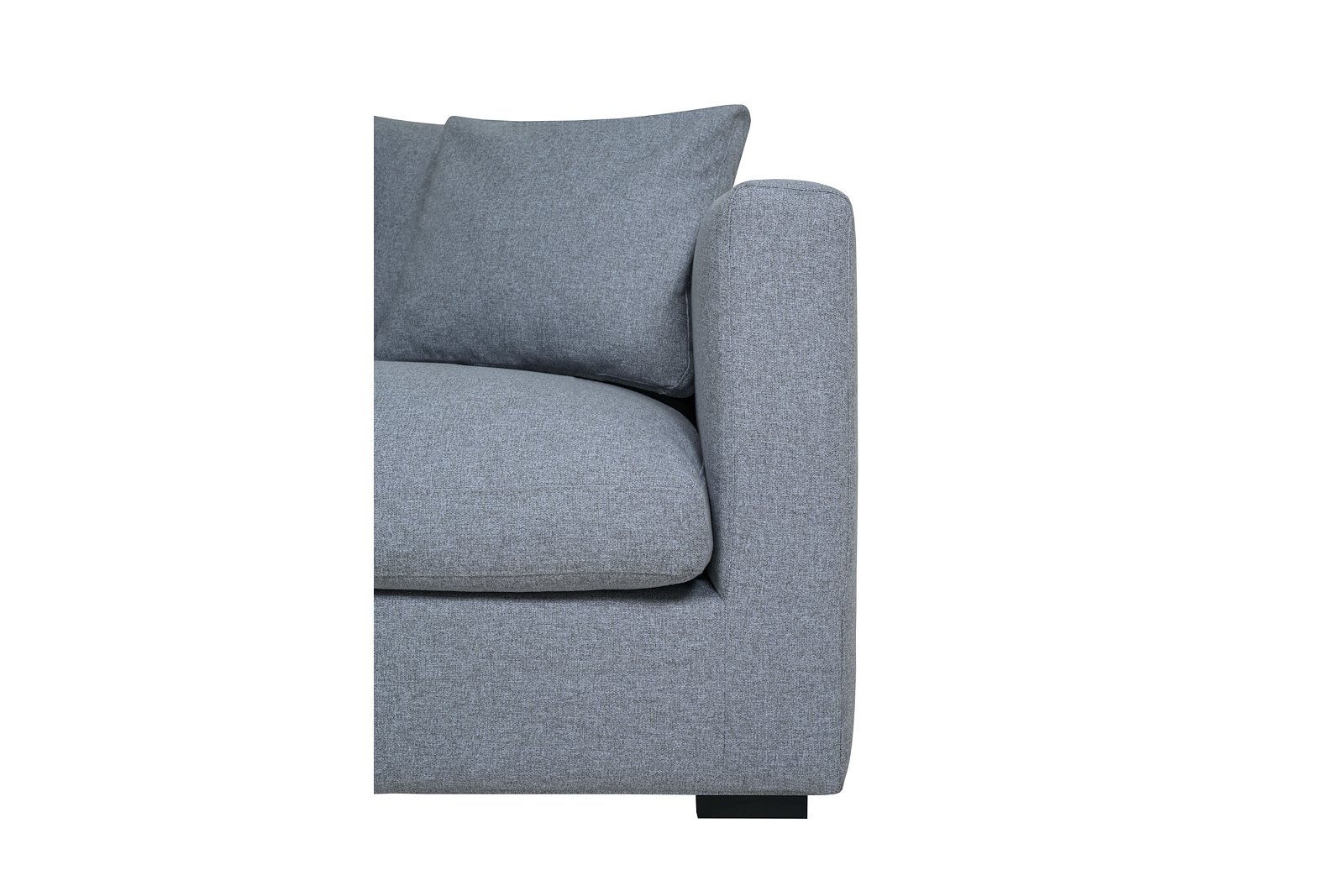 Milano 3-seter Tekstil Solid 3/1 Light grey