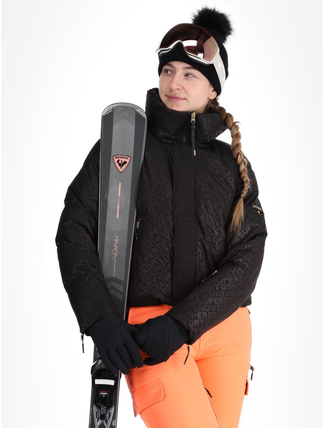 Ski Slalom Puffer ski-jas dames