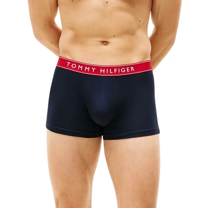 Tommy Hilfiger Logo Waistband Trunk Boxershorts Heren (3-pack)
