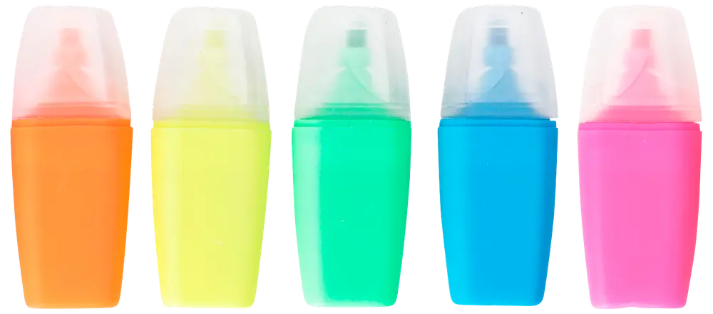 Highlighter Mini - 5 stk