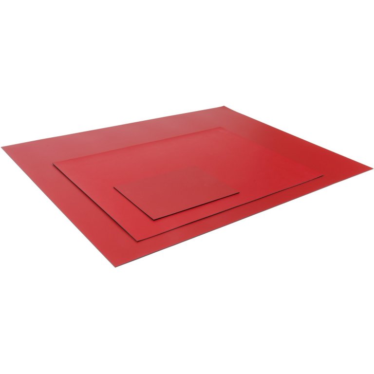 Lederfaserstoff beschichtet, farbig